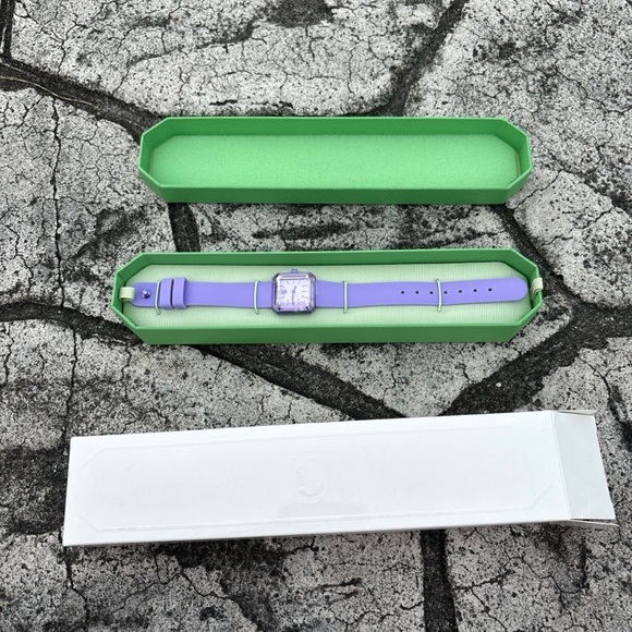 Swarovski Watch Silicone strap Purple